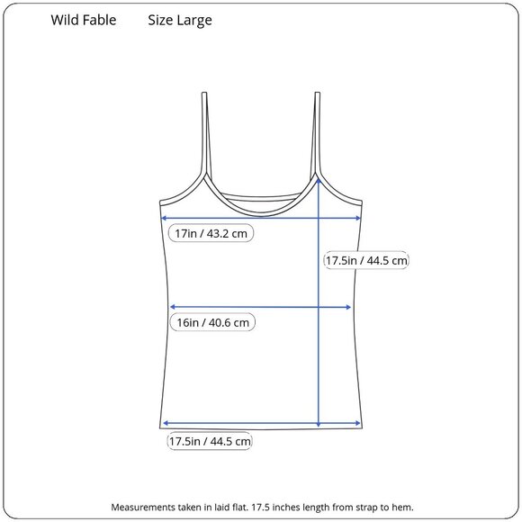 Wild Fable Junior Teens Set Of 2 Spaghetti Strap Summer Camisole Crop Tops Large - Picture 7 of 11